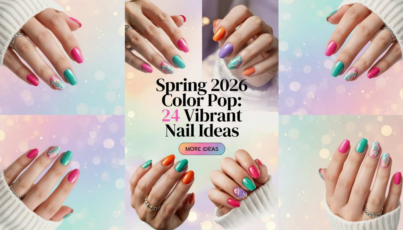Fresh Spring Manicure 2026 – 24 Vibrant Nail Ideas