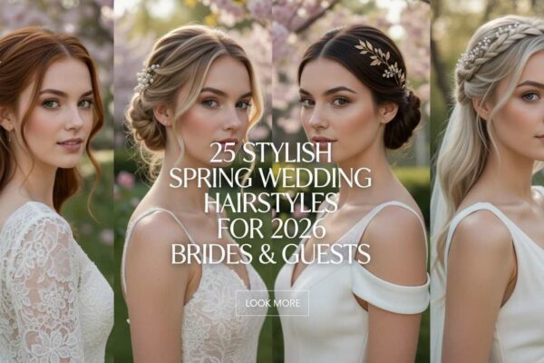 Spring Wedding Hair 2026: 25 Beautiful Styles for Bride, Guest & Bridesmaid