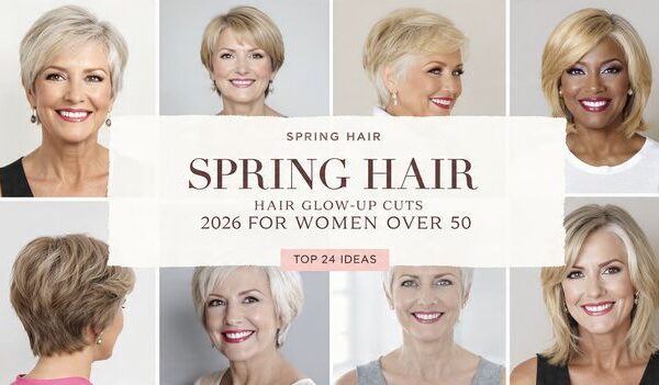 Spring Hair Glow-Up 2026: 24 Cuts for Women Over 50