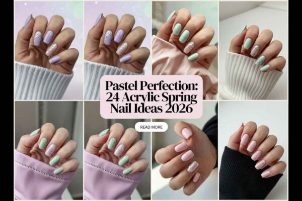 24 Soft & Stylish Pastel Acrylic Nails for Spring 2026
