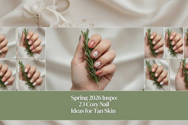 23 Natural & Cozy Spring Nail Ideas for Tan Skin 2026