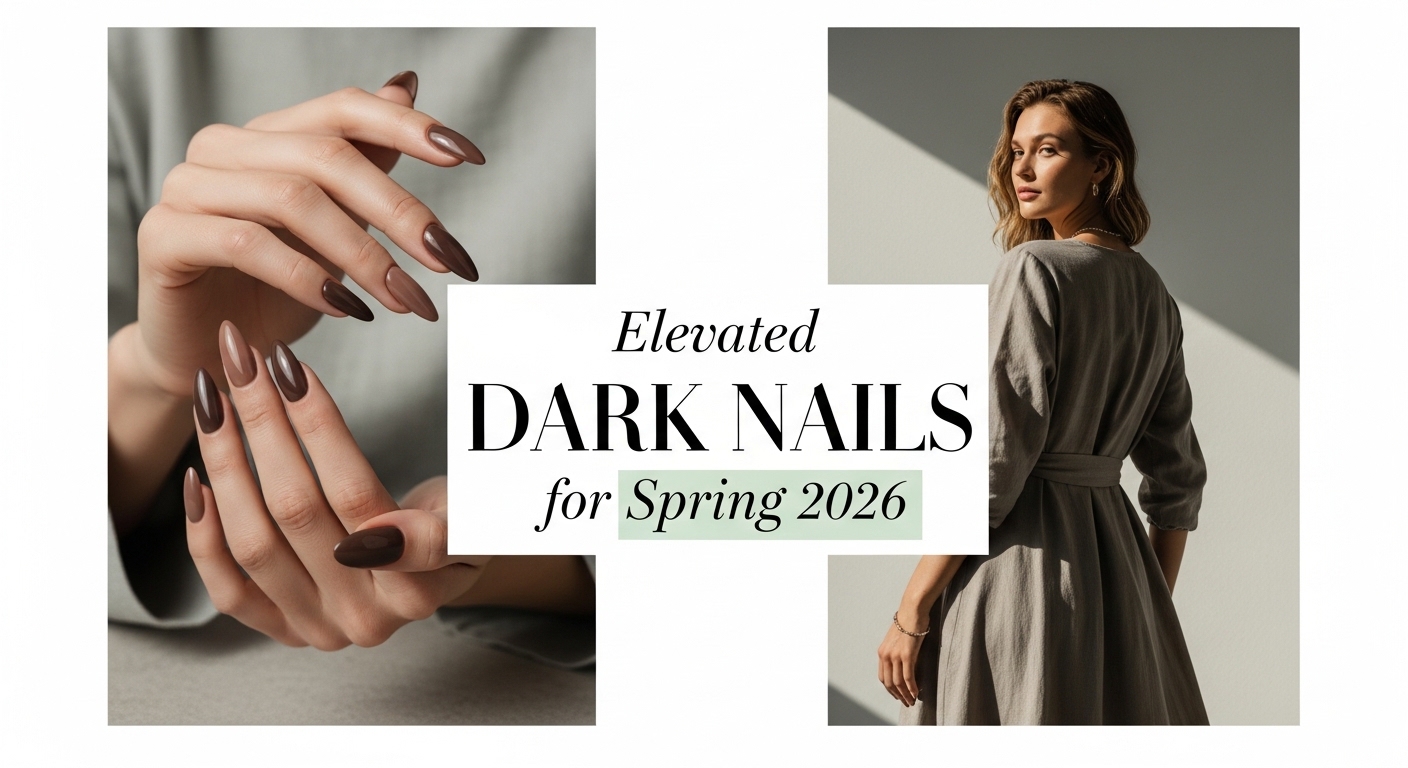24 Stunning Dark Spring Nail Colors 2026 You'll Want to Copy