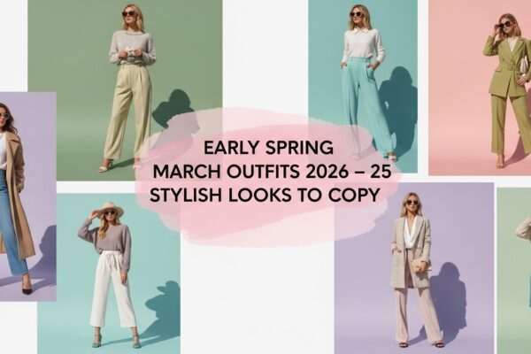 Early Spring March Outfits 2026 – 25 Stylish Looks to Copy