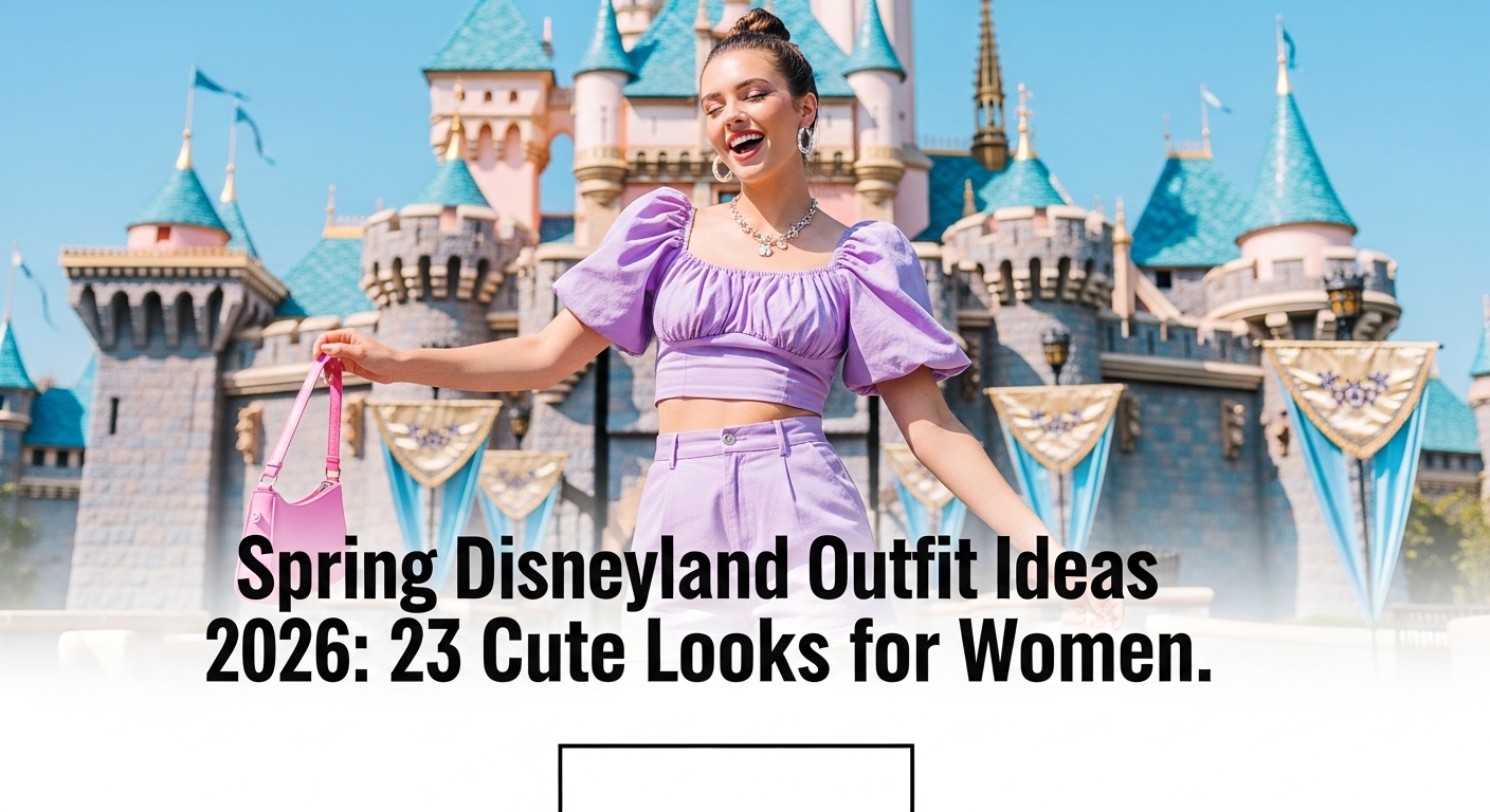 Spring Disneyland Outfit Ideas 2026: 23 Cute Looks for Women