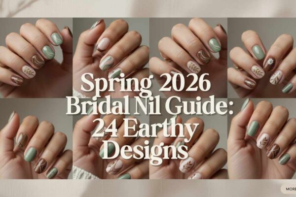 24 Classy Earthy Nails for Brides, Bridesmaids & Guests 2026