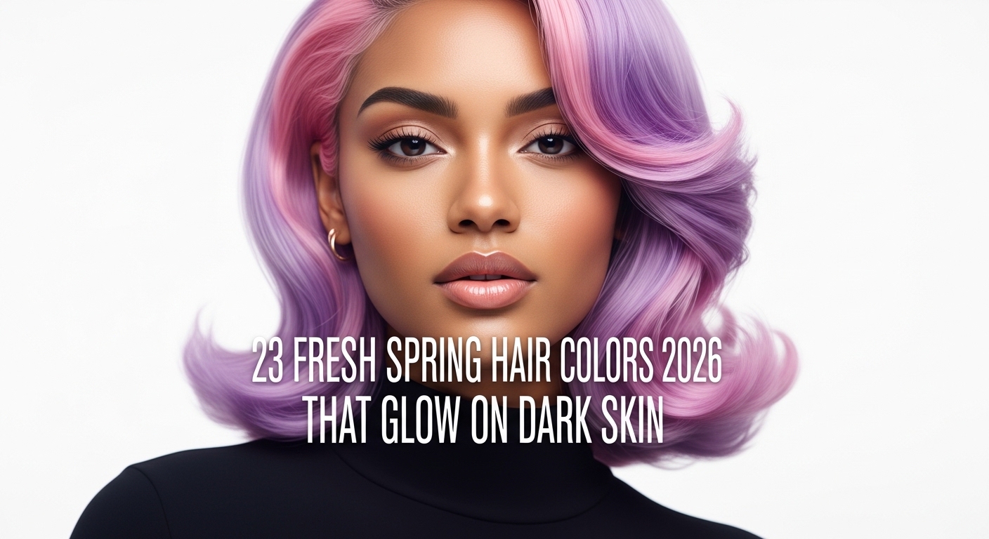 23 Fresh Spring Hair Colors 2026 That Glow on Dark Skin