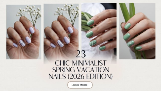 23 Understated Spring Minimalist Vacation Nails You'll Love in 2026