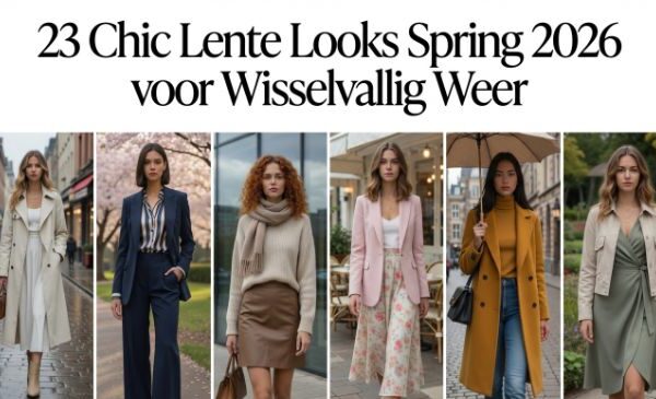 23 Spring Lente Outfits 2026 voor European Weer
