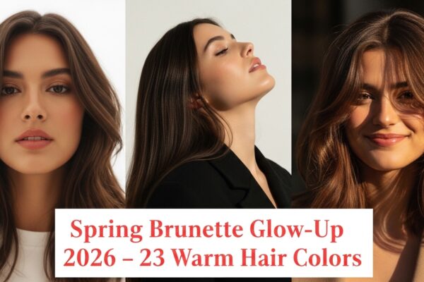 Spring Brunette Glow-Up 2026 – 23 Warm Hair Colors