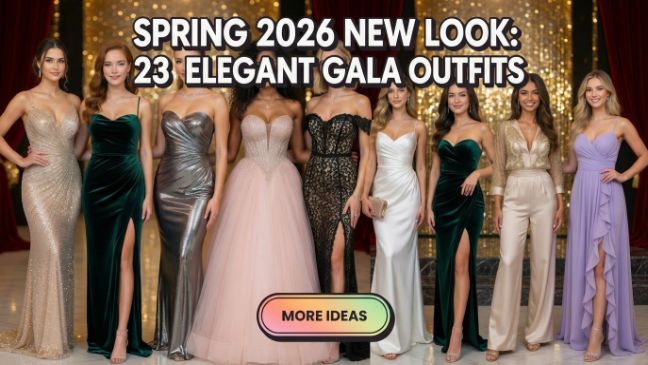 Spring 2026 Gala Style: 23 Chic Outfit Ideas