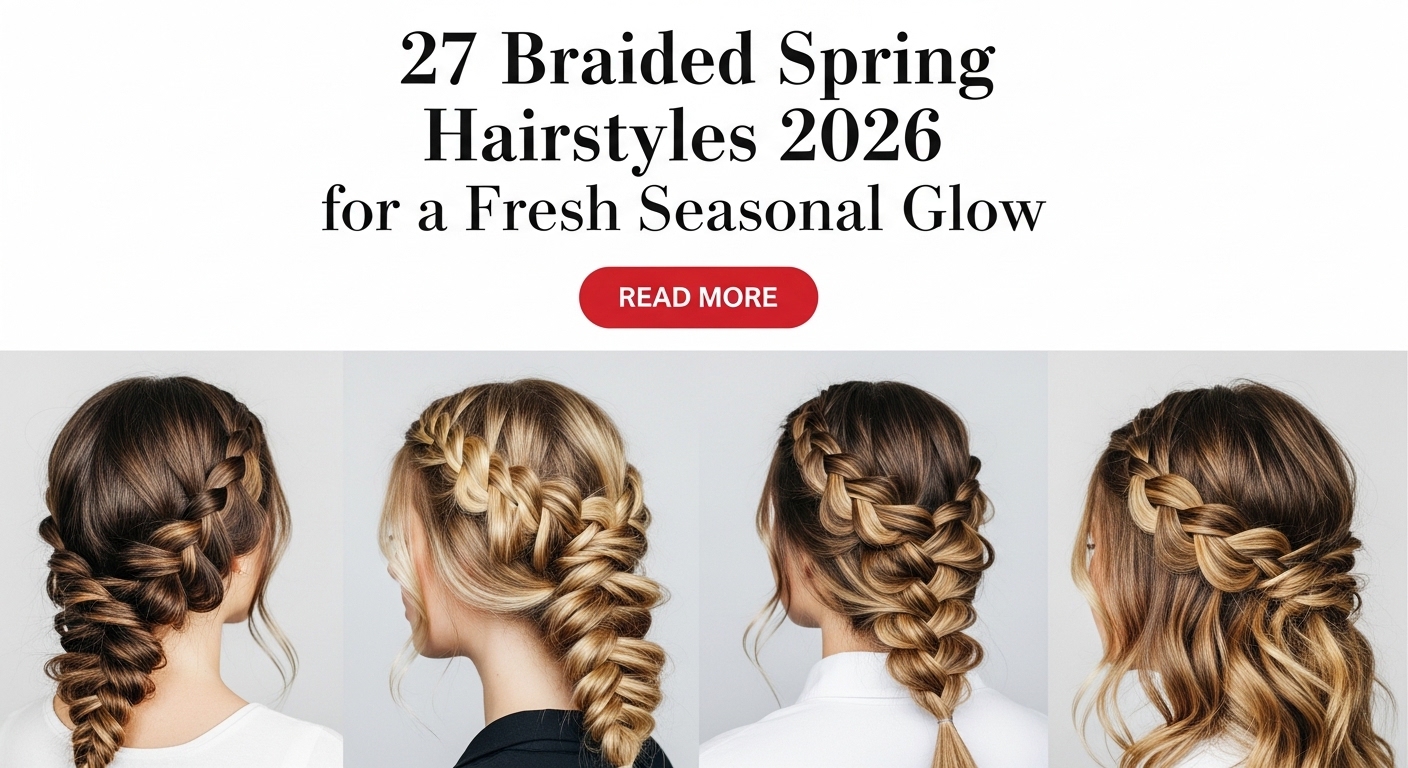 27 Braided Spring Hairstyles 2026 for a Fresh Seasonal Glow