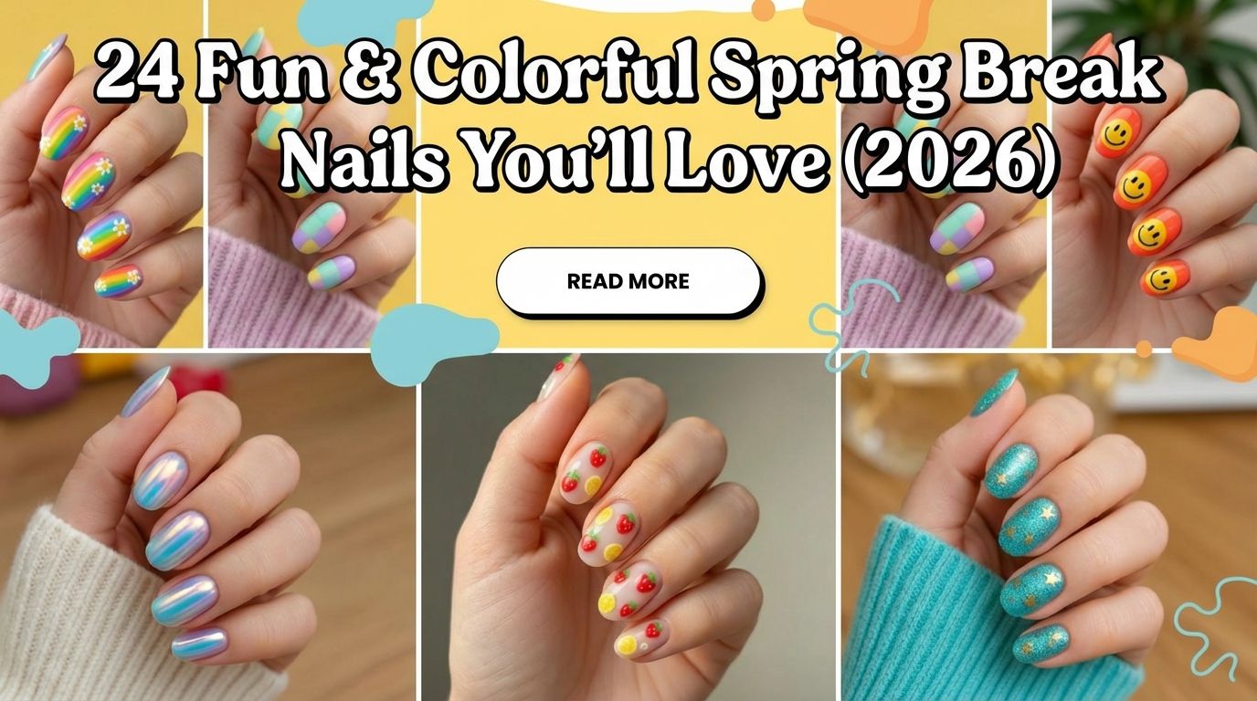 Vacation-Ready: 24 Spring Break Nails for 2026