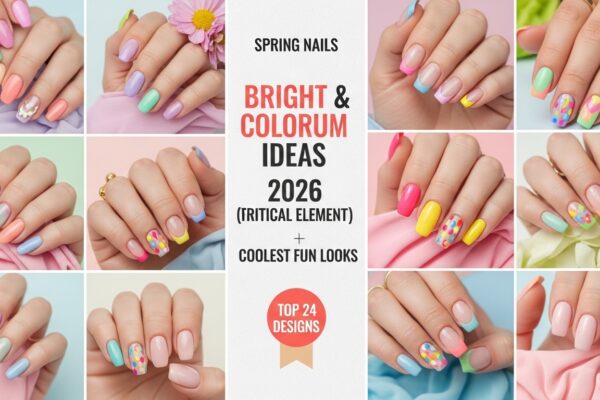 24 Bright & Colorful Spring Nail Ideas 2026: Coolest Fun Try this Season