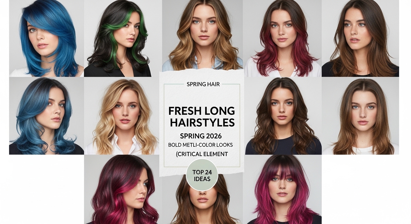 24 Fresh Long Hairstyles to Refresh Your Look This Spring 2026