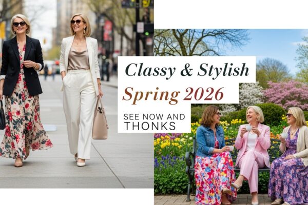 Spring 2026 Outfit Ideas for Women Over 40: 22 Stylish & Classy Looks
