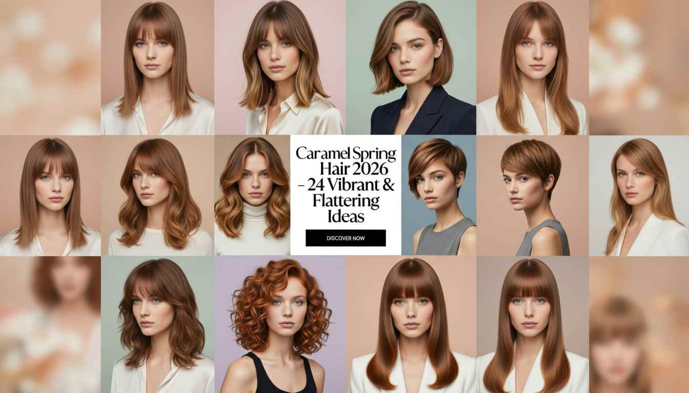 24 Radiant Caramel Hair Shades for a Stylish Spring 2026