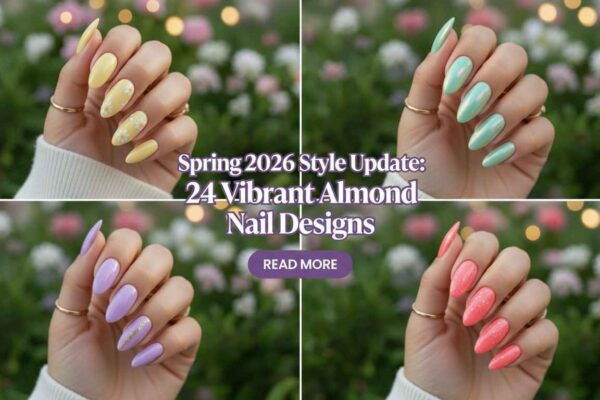 Almond Spring Nails 2026 – 24 Trendy & Vibrant Looks