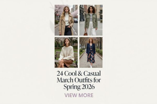 March Casual Spring Outfits 2026 – 24 Effortless Looks to Copy