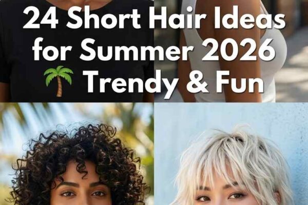 Fresh Short Haircuts for Summer 2026 – 24 Chic Ideas