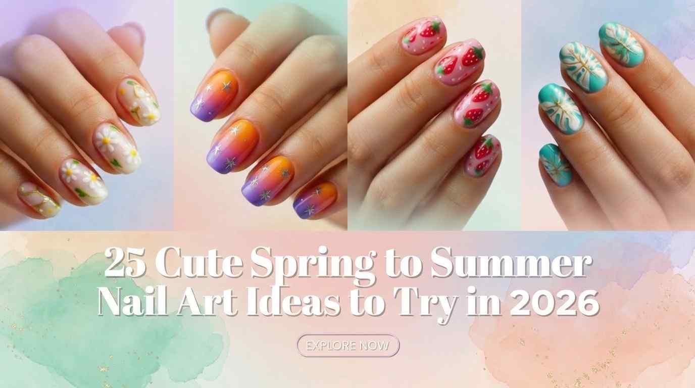 25 Fresh Spring to Summer Nail Art Designs 2026