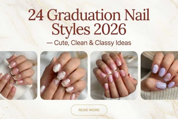 24 Graduation Nails 2026 – Cute, Classy Designs Perfect for College Girls