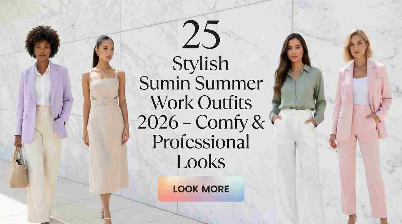 25 Chic Summer Office Outfits 2026 – Classy & Comfortable Styles