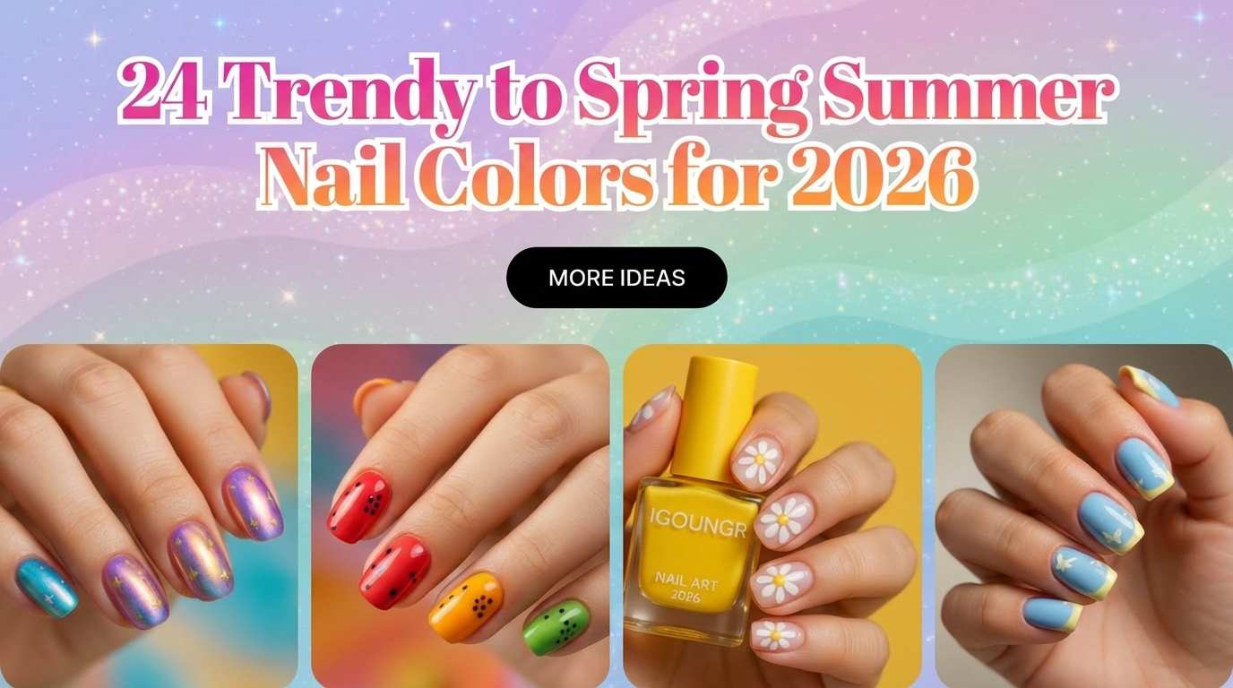 24 Fresh Spring to Summer Nail Colors to Try in 2026