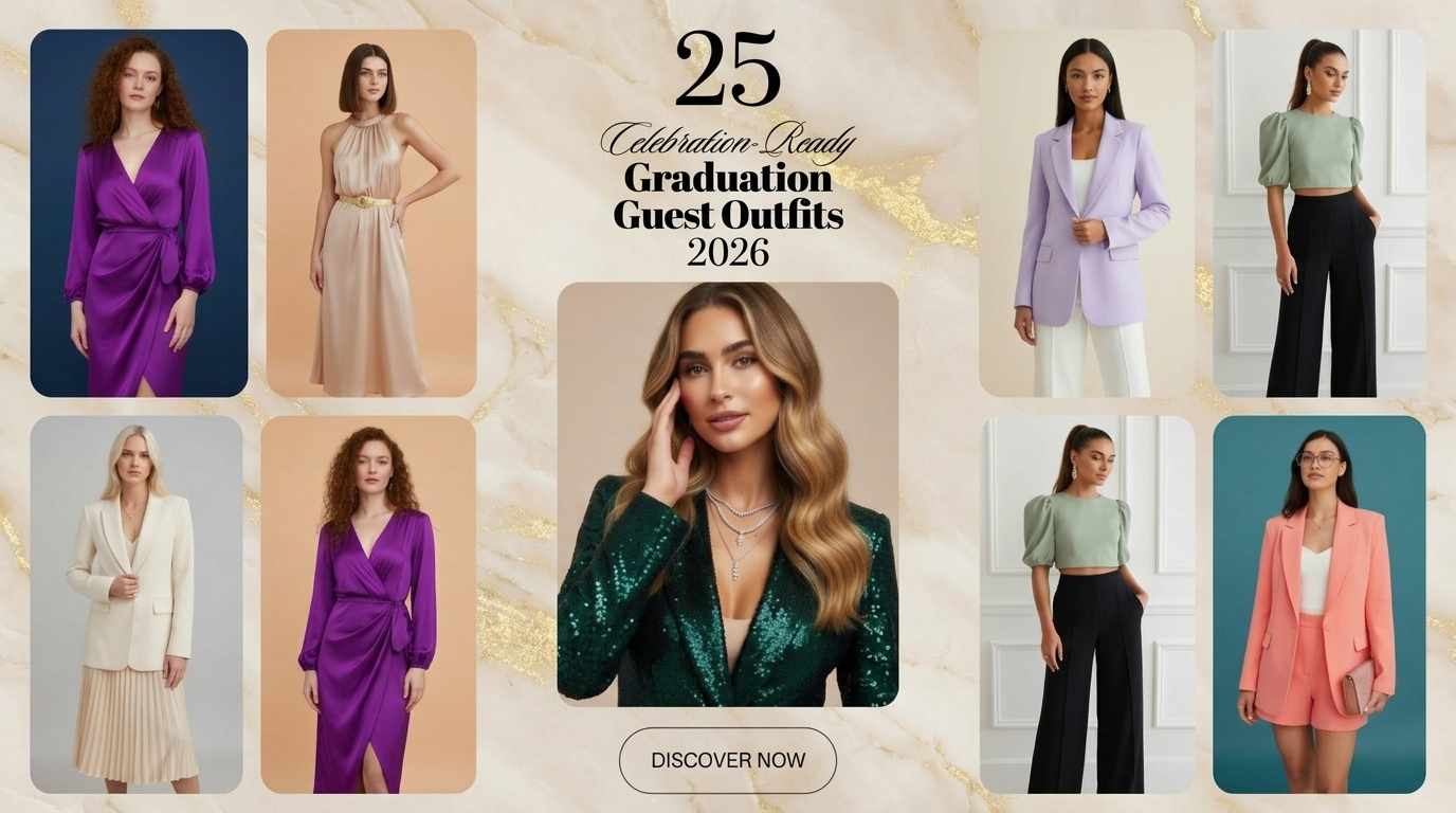 25 Graduation Guest Outfit Ideas 2026 – Stylish & Celebration-Ready Looks