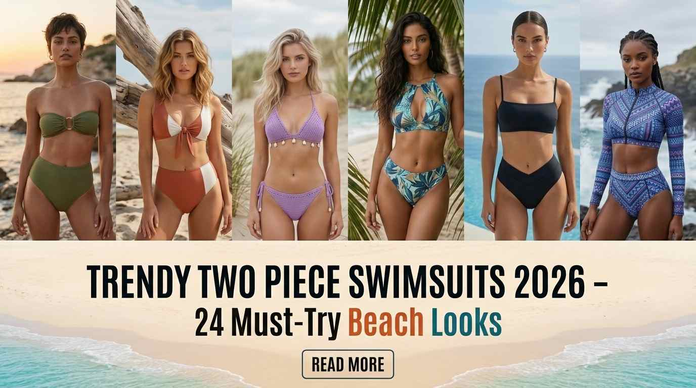 24 Summer Two Piece Swimsuits 2026 – Beach Outfit Ideas You'll Love