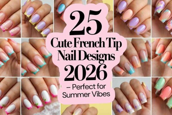 25 Summer French Tip Nail Ideas 2026 – Fresh & Bright Designs to Try