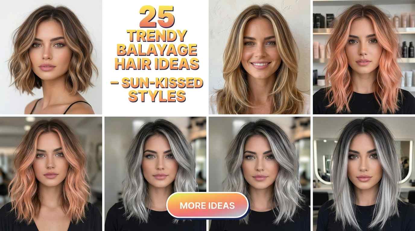 25 Summer Balayage Hair Color Ideas 2026 – Soft & Sun-Kissed Looks