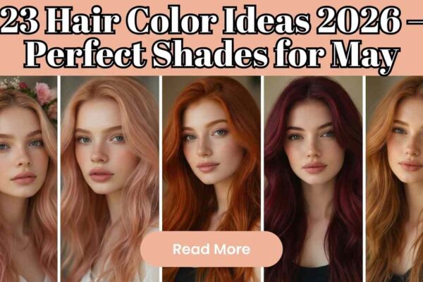 23 Fresh May Hair Colors 2026 – Spring Shades You'll Love