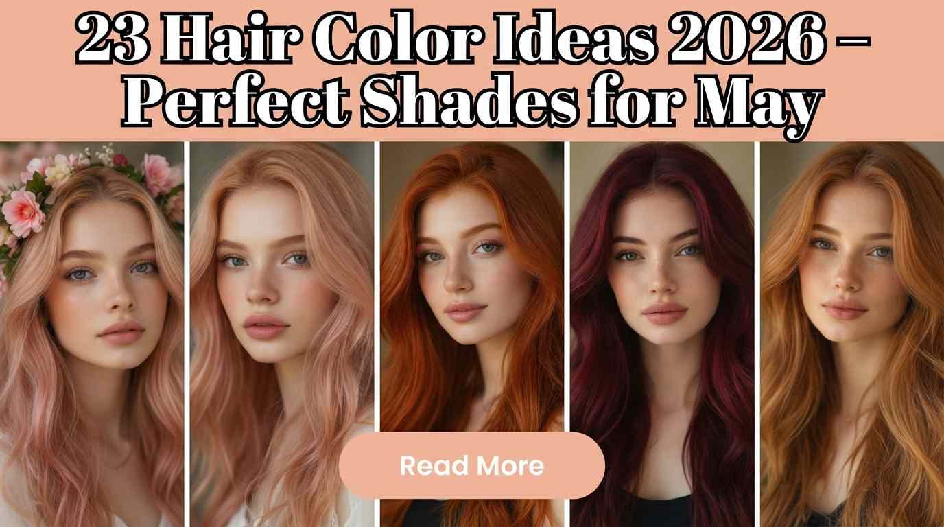 23 Fresh May Hair Colors 2026 – Spring Shades You'll Love