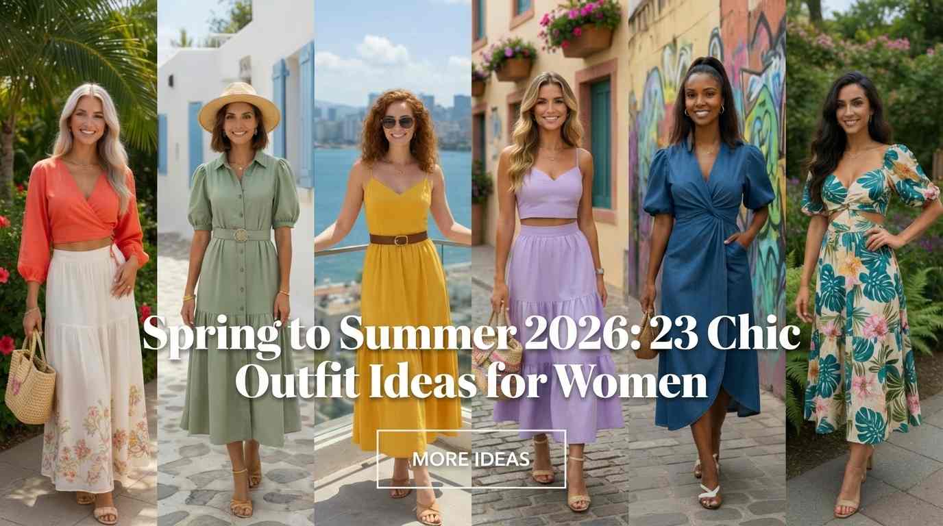 23 Spring to Summer Outfits 2026 Every Chic Woman Will Love