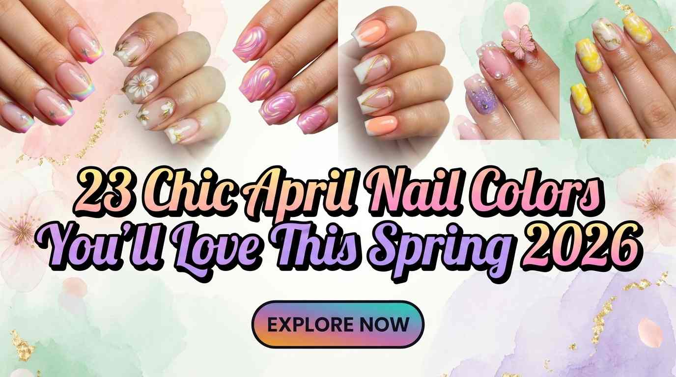 Spring 2026 Nail Trends: 23 April Color Ideas