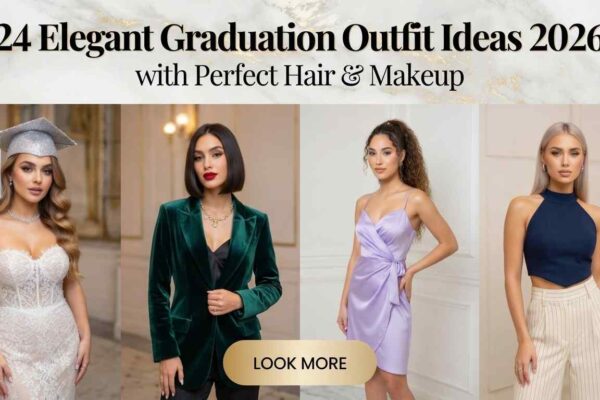 24 Graduation Day Looks 2026 – Outfit, Hair & Makeup Ideas to Try