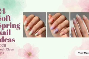 24 Fresh Aura Nails for Spring 2026 Beautiful & Minimal Designs