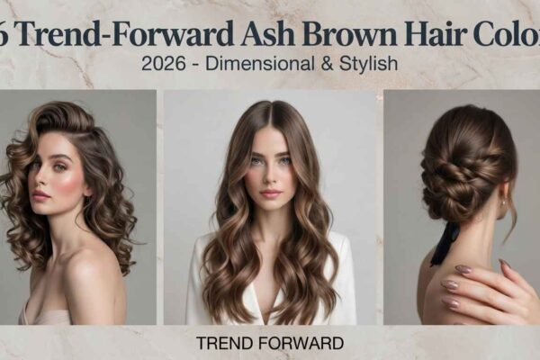 26 Dimensional Ash Brown Hair Ideas 2026 – Chic Spring Looks