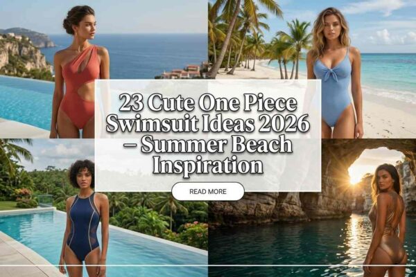 23 One Piece Swimsuit Ideas 2026 – Fresh & Confident Beach Looks