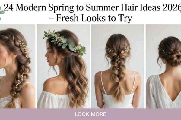 24 Spring to Summer Hairstyles 2026 – Fresh Seasonal Hair Trends