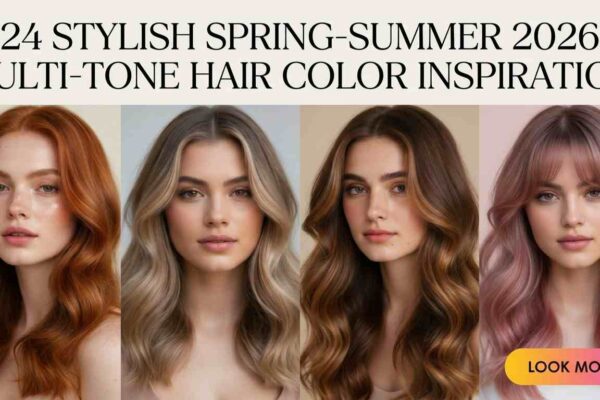 24 Spring to Summer Hair Color Ideas 2026 – Stylish Multi-Shade Trends