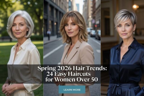 Spring 2026 Hair Trends: 24 Easy Haircuts for Women Over 50