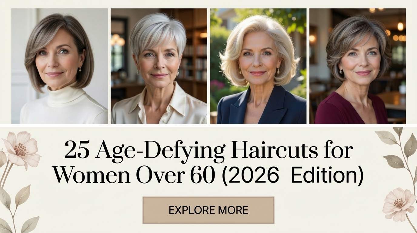 Spring 2026 Hair Trends: 25 Haircuts for Women Over 60