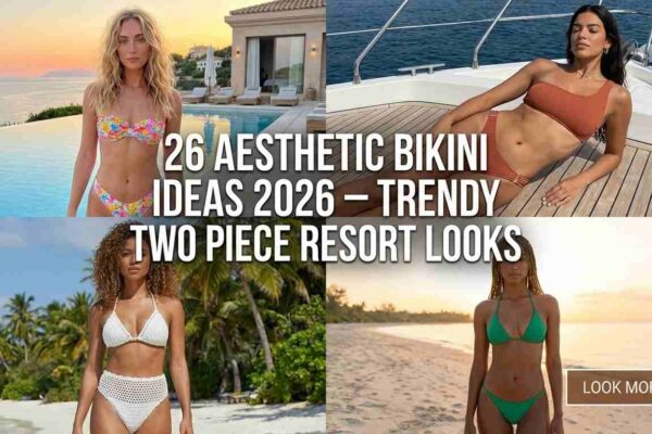 26 Trendy Two Piece Swimsuits 2026 – Aesthetic Resort Looks