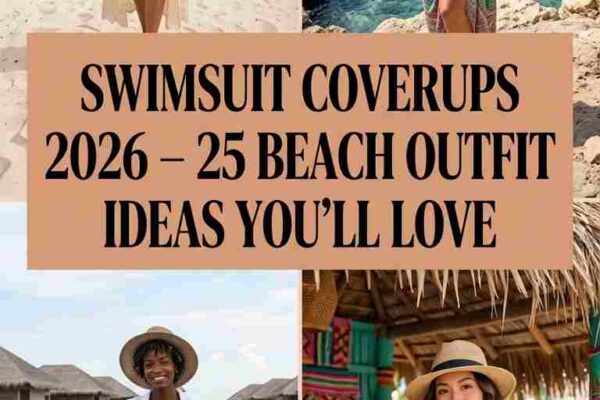 25 Beach-Ready Swimsuit Coverups Outfits for Summer 2026