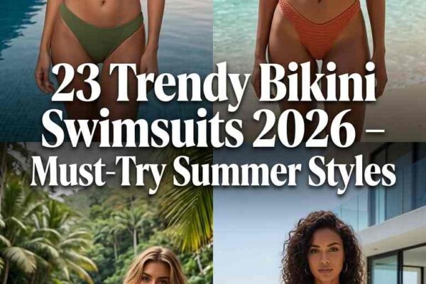 23 Stylish Bikini Ideas 2026 – Summer Swimsuit Trends You'll Love