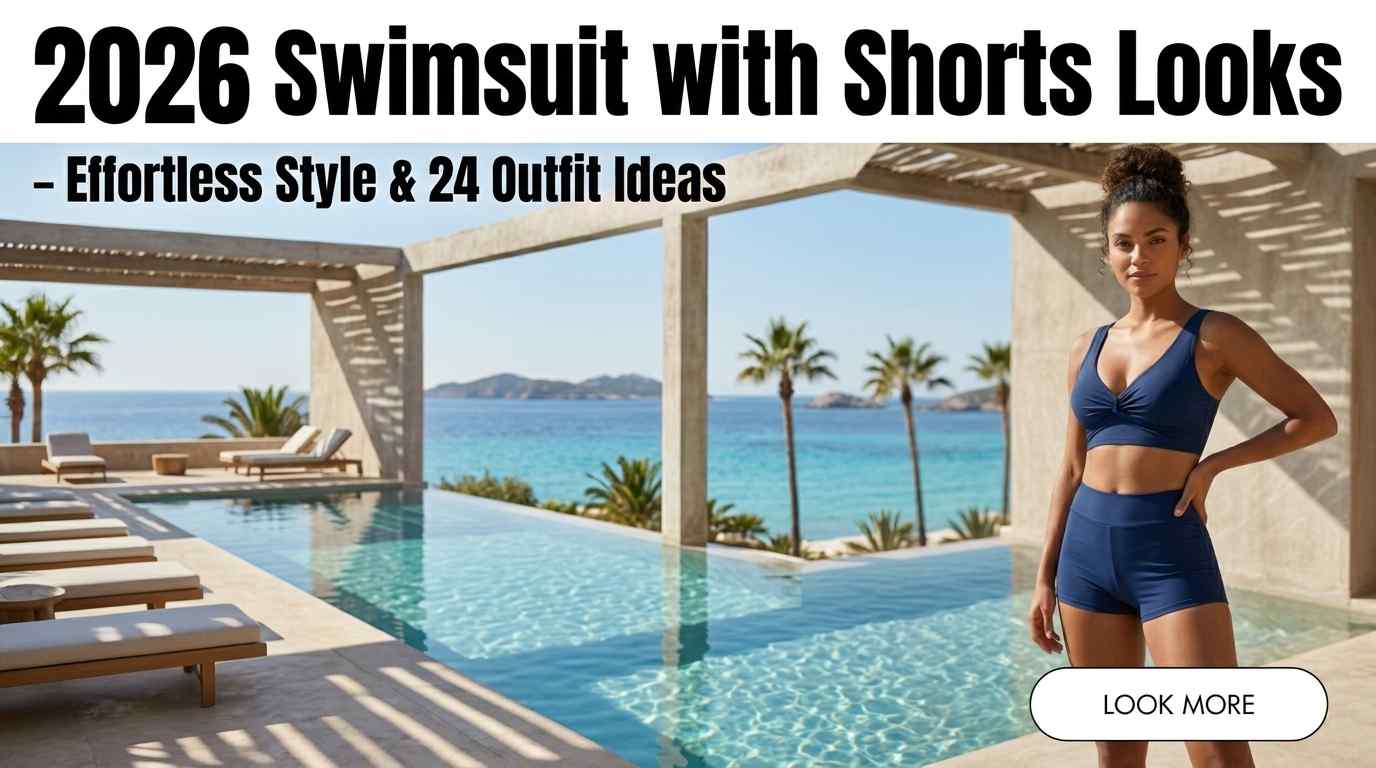 24 Swimsuit with Shorts Ideas 2026 – Effortless Beach Looks to Try