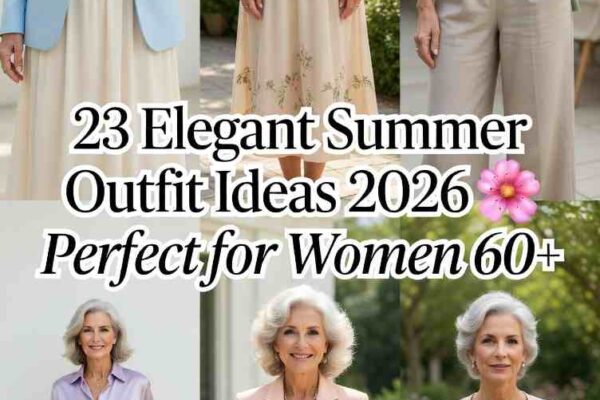 Summer Outfits for Women Over 60 2026 – 23 Chic Looks