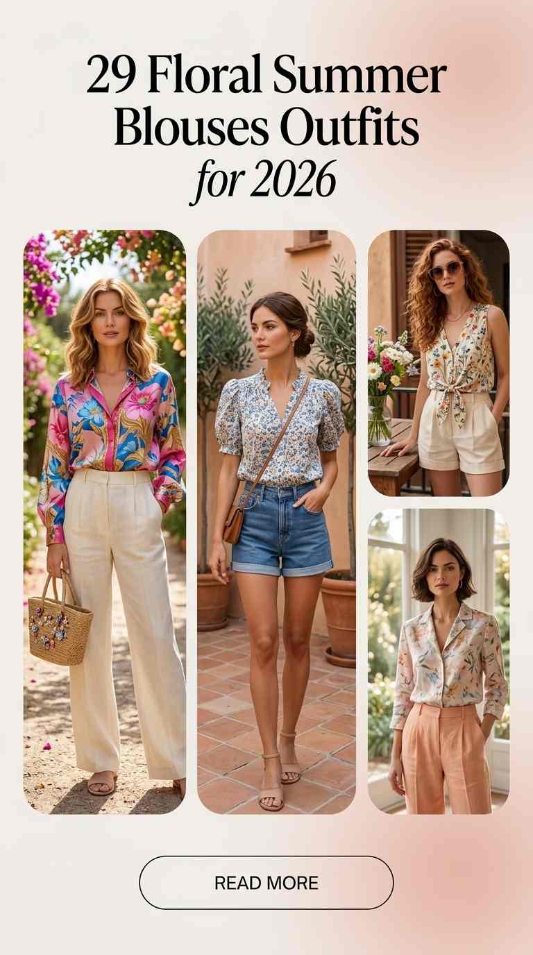 29 Floral Summer Blouses for Women 2026 You'll Absolutely Love