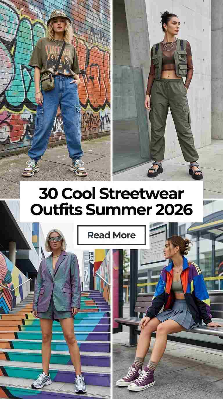 30 Cool Streetwear Outfits for Women That Actually Work